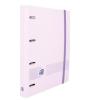 CARPEBLOC RINGBOOK A4 4A ENRI OXFORD SCHOOL POLYFOAM MALVA PASTEL C/RECAMBIO 100H 5 COL 400160538