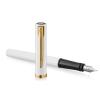 PLUMA WATERMAN IMPRESION METAL LACA BLANCO GT PUNTA M 2225470