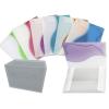 CAJA 36 CARPETAS A4+ 34,5*24 CM PLASTICO GOMAS SOLAPAS COLORES SURTIDOS BICOLOR 552140 POESSA