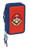 PLUMIER TRIPLE 37 PCS SUPER MARIO "MAMMA MIA" SAFTA26 412608857 19,5X12,5 UNIDAD