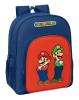MOCHILA JUNIOR ADAPT.CARRO SUPER MARIO "MAMMA MIA" SAFTA26 612608640 38X32 UNIDAD