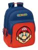 MOCHILA DOBLE ADAPT.CARRO SUPER MARIO "MAMMA MIA" SAFTA26 612608773 42X32 UNIDAD