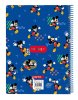 LIBRETA CUARTO 80 H. TAPAS DURAS MICKEY MOUSE "TODAY" SAFTA26 512614065 22X15,5 UNIDAD