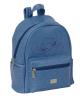 MINI MOCHILA TEEN STITCH "BLUE" SAFTA26 622632843 28X24 UNIDAD