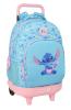 MOCHILA GDE. C/RUEDAS COMPACT EXTRAIBLE STITCH "WAVES" SAFTA26 VAC 612688918
