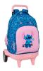 MOCHILA GDE. C/RUEDAS COMPACT EVOL. EXT. STITCH "LIO" SAFTA26 VAC 612689218