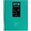 CUADERNO GRAFOPLAS POLYFOAM A4 120H 90G 5*5 MINIMAL TURQUESA 88461236