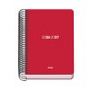 AGENDA ESCOLAR DOHE26 26/27 BASIC ELEMENT TE A6 DP ROJO 52243