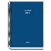 AGENDA ESCOLAR DOHE26 26/27 BASIC COLOUR VIBES TE A5 DP AZUL 52316