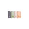 CARPEBLOC RINGBOOK A4 4A ENRI OXFORD SCHOOL POLYFOAM BOREAL 4COL C/RECAMBIO 5*5 100H 5COL 400187769