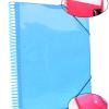 CARPETA ESCAPARATE A-4 PRYSE 50 FUNDAS ESPIRAL KANGURO COLOR AZUL 4240052 UNIDAD