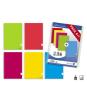CUADERNO FOLIO TB 60G 80H GOLDEN 4*4 MARGEN COLORES SURTIDOS PACK 4+1 334321 POESSA