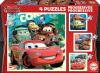 Foto de 4 PUZZLES DE 12 A 25 PIEZAS CARS "LET'S RACE" SAFTA23 ENERO 14942