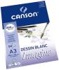 Foto de BLOC DIBUJO CANSON IMAGINE FINO A-3 29,7*42 200G ENCOLADO 50H C200006007