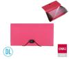Foto de CARPETA FUELLE RECIBO 12B OPACO ROJO FUCSIA DELI EB41042 UNIDAD