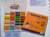 Foto de CERAS MANLEY ALPINO CLASSBOX 16 COLORES C/192U+ORO+PLATA