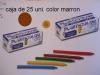 Foto de CERAS JOVI PLASTICOLOR BODY GRANEL MARRON OSCURO C/25