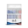 Foto de BOLIGRAFO OFFICE BOX TK1 AZUL/NEGRO/ROJO BOLSA 10U COLORES SURTIDOS TK101-10