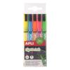 Foto de BLISTER 5 MARCD. LIQUID CHALK APLI PUNTA REDONDA 5 COLORES 20103 UNIDAD