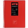 CUADERNO GRAFOPLAS POLYFOAM A4 120H 90G 5*5 MINIMAL ROJO 88461251