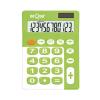 Foto de CALCULADORA DEQUA 12 DIGITOS SOBREMESA BOTONES GRANDES VERDE 40230