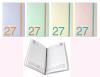 Foto de AGENDA 2027 POESSA27 1/4 CUARTO C/GOMA DP 4 COLORES PASTEL SURTIDOS 334136