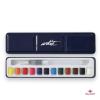 Foto de ACUARELAS EN ESTUCHE METAL ALEX BOG 12 COLORES TINBOX PROFESSIONAL AB-0453