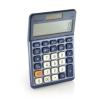 Foto de CALCULADORA ALUMINIUM OFFICE BOX AZUL LT-A128 BLISTER UNIDAD